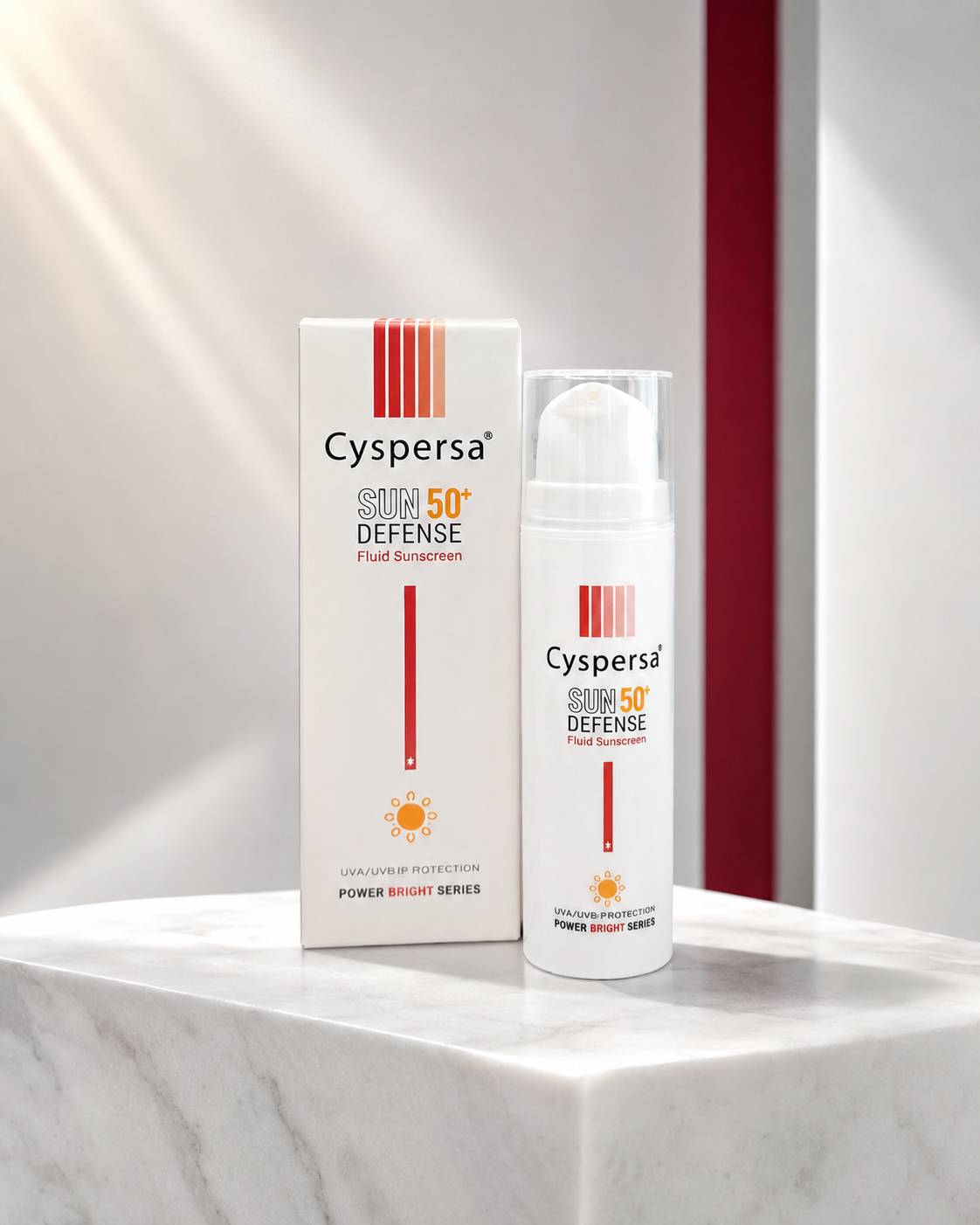 کرم ضدآفتاب بیرنگ سیسپرسا مدل ضدلک SPF50 حجم 50 میلیلیتر مناسب انواع پوست