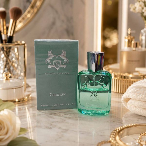 ادکلن برندینی رایحه greenley حجم 33 میلی لیتر