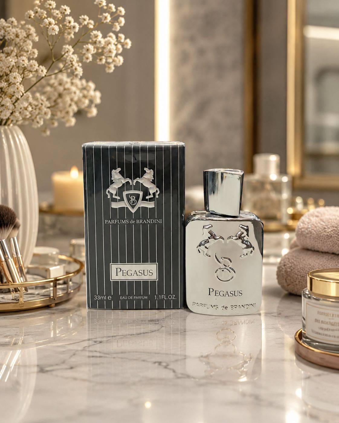 ادکلن برندینی رایحه pegasus حجم 33 میلی لیتر