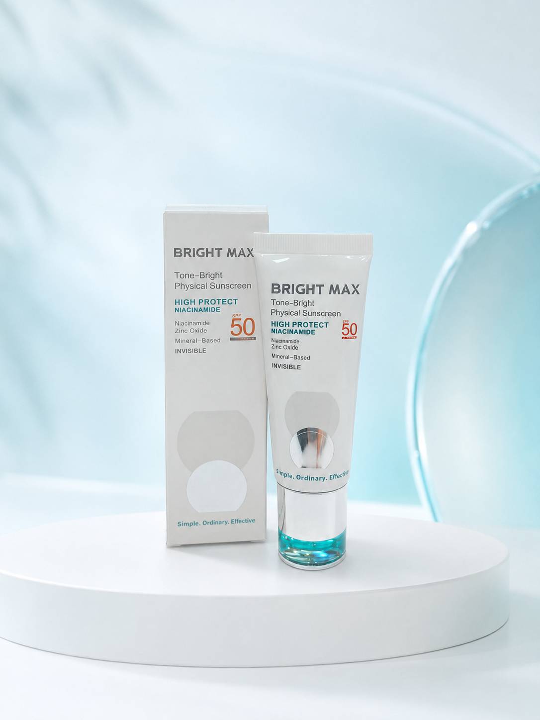ضد آفتاب فیزیکال تن برلیت spf50