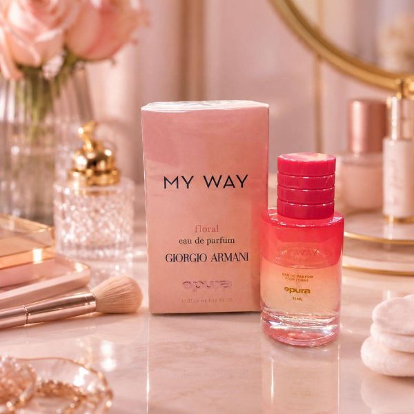 ادکلن pura رایحه my way حجم 37 میلی لیتر