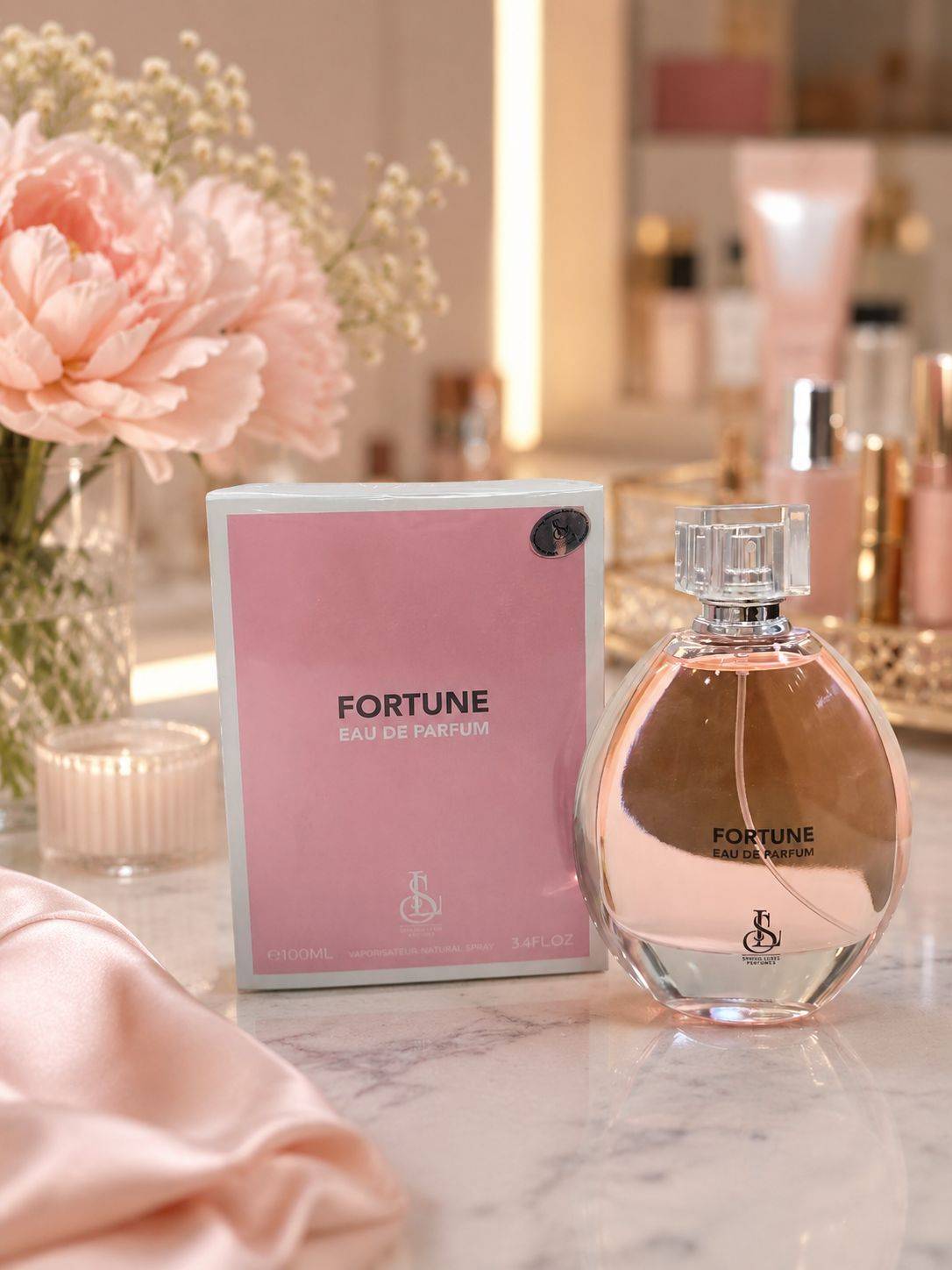 ادوپرفیوم زنانه اسپرینگ لیلیز مدل Fortune حجم 100 میلی لیتر