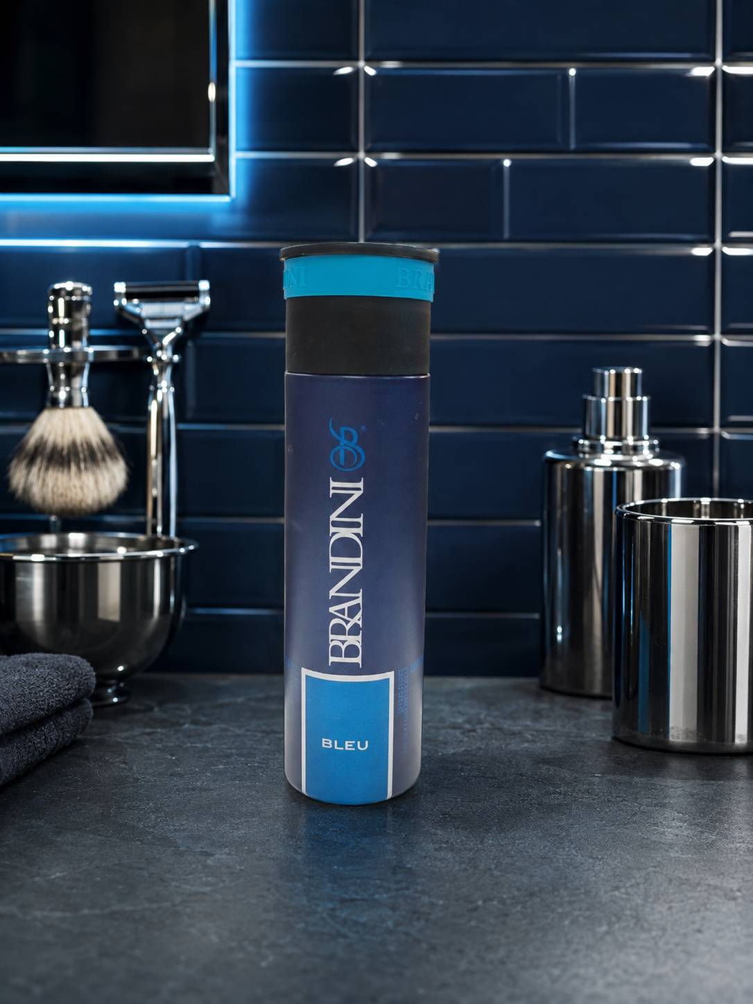 اسپری خوشبو کننده بدن برندینی رایحه blue حجم 200 میلی لیتر