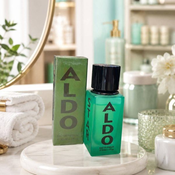 عطر جیبی استار آلدو Star Aldo مدل Court Green حجم 33 میلی لیتر