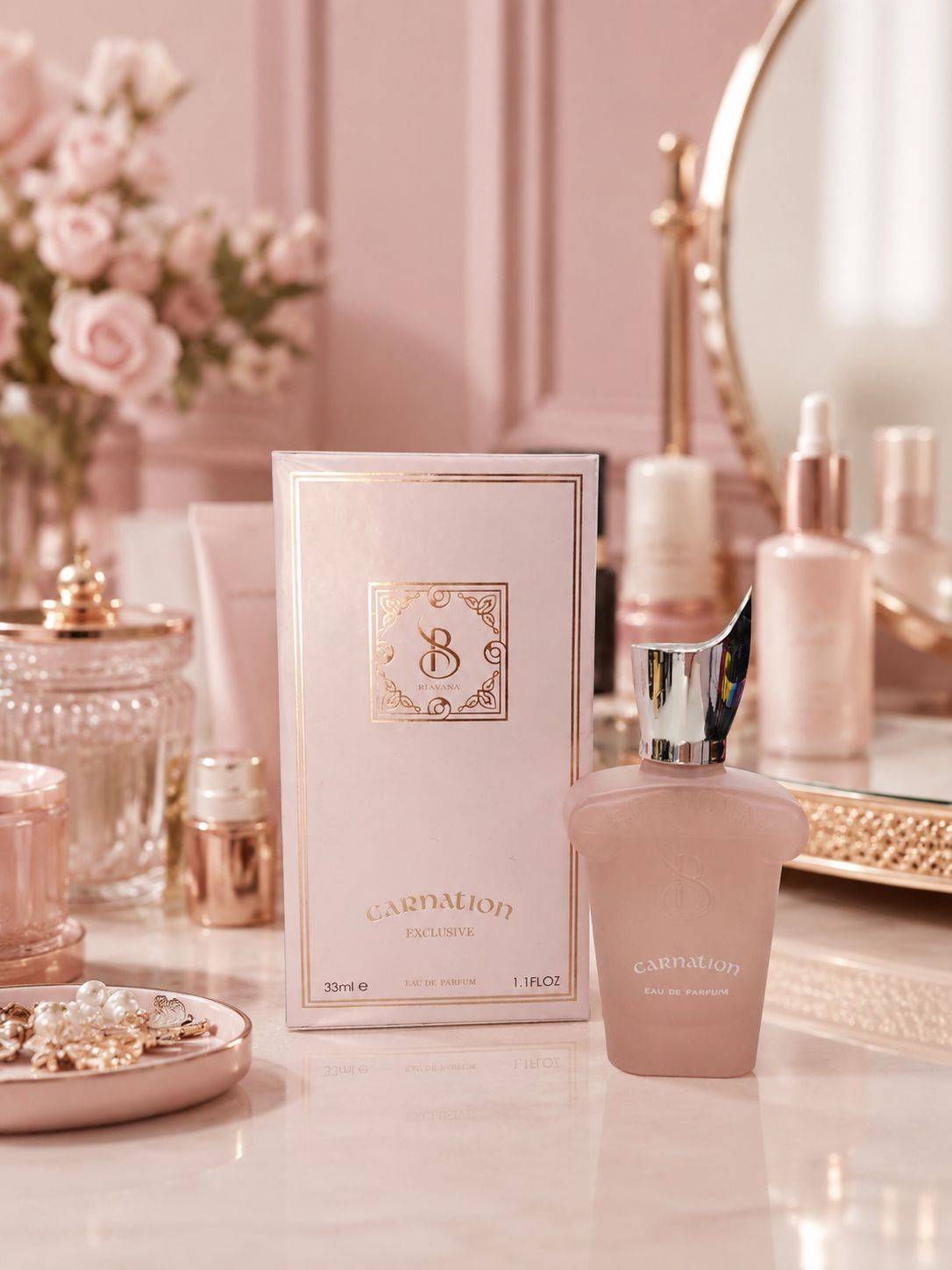 ادکلن برندینی رایحه carnation حجم 33 میلی لیتر