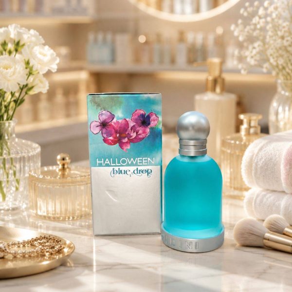 ادکلن برندینی رایحه halloween blue drop حجم 33 میلی لیتر