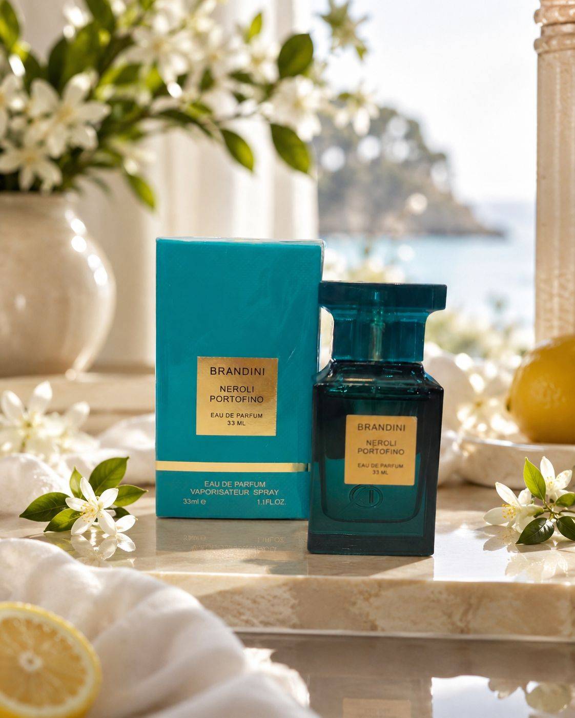 ادکلن برندینی رایحه neroli portofino حجم 33 میلی لیتر