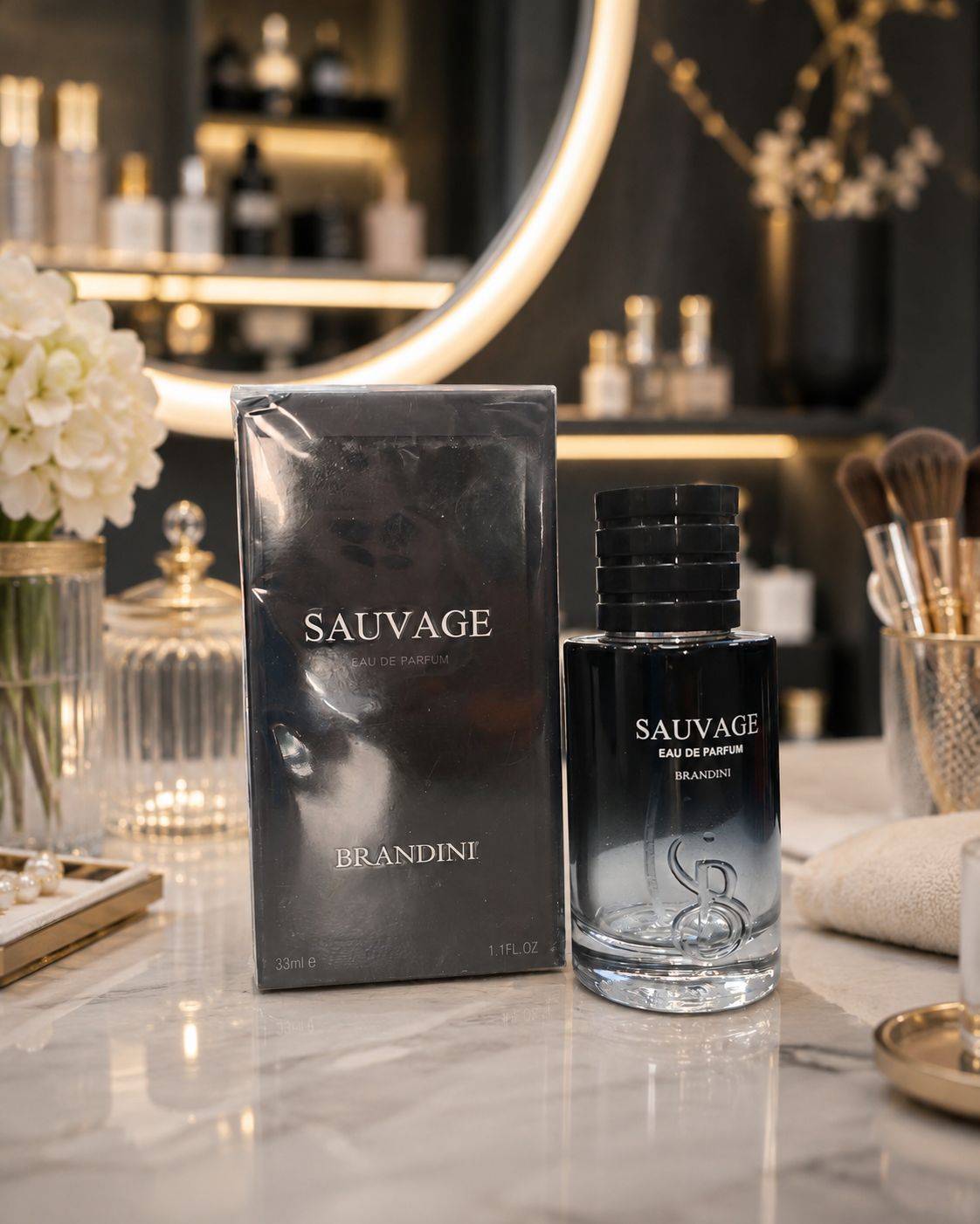 ادکلن برندینی رایحه sauvage حجم 33 میلی لیتر