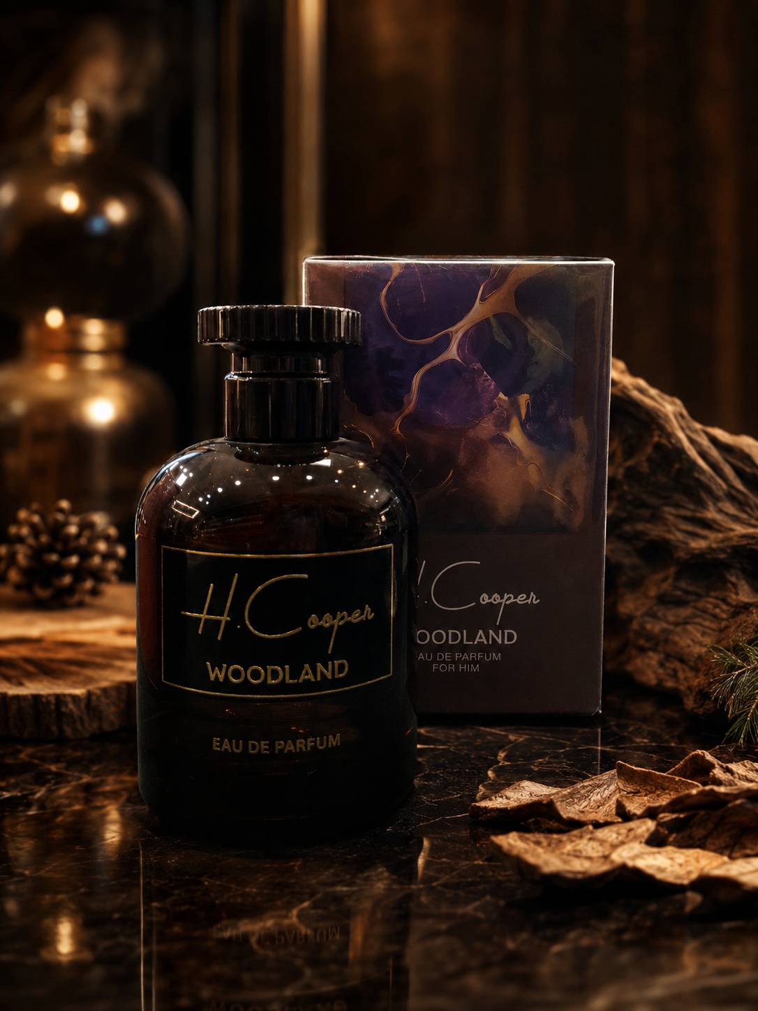 ادوپرفیوم مردانه اچ کوپر مدل Woodland حجم 100 میلی لیتر