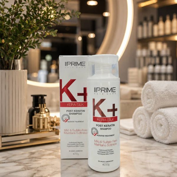 شامپو K+ موهای کراتینه شده 250 میل پرایم