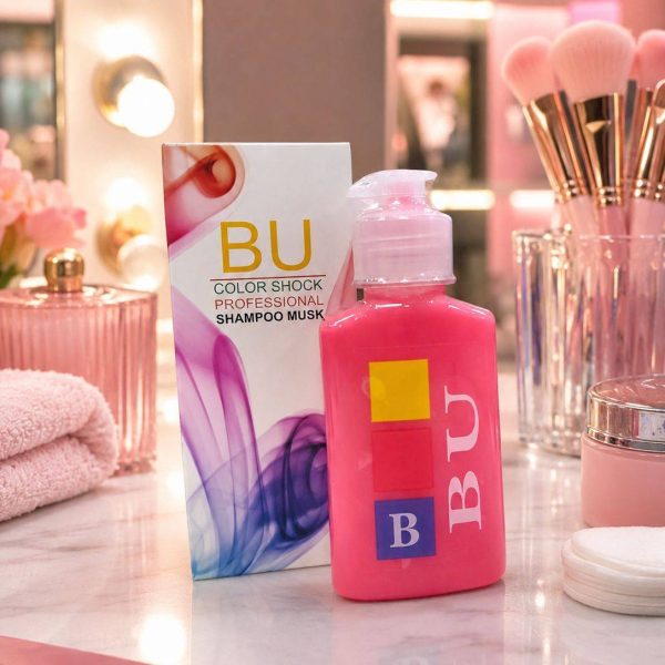 شامپو رنگ bu حجم 100میلی لیتر شماره B10