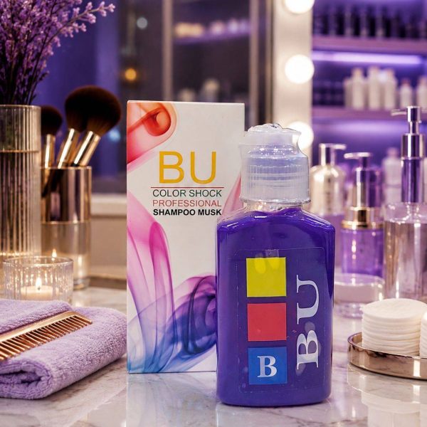 شامپو رنگ bu حجم 100میلی لیتر شماره B25